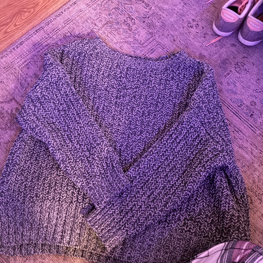 American Eagle Outfitters Heathered Knit Sweater